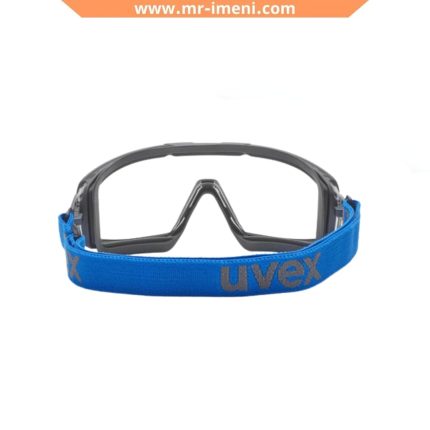 عینک ایمنی گاگل لنز شفاف uvex مدل +i-guard
