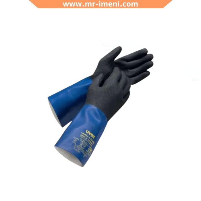 دستکش ضد اسید uvex مدل rubiflex S XG35B