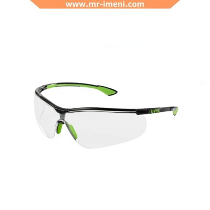 عینک ایمنی لنز شفاف uvex مدل sportstyle