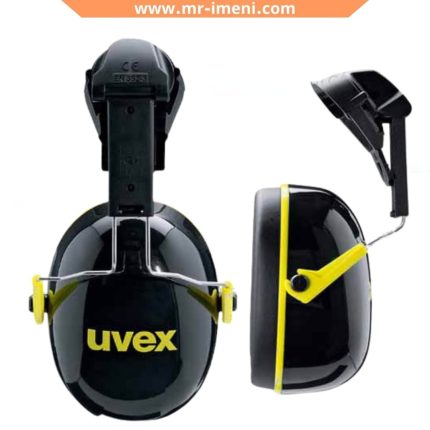 گوشی ایمنی(ایرماف) روی شیلد uvex مدل K2H
