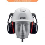 گوشی ایمنی رو کلاهی uvex مدل K30H