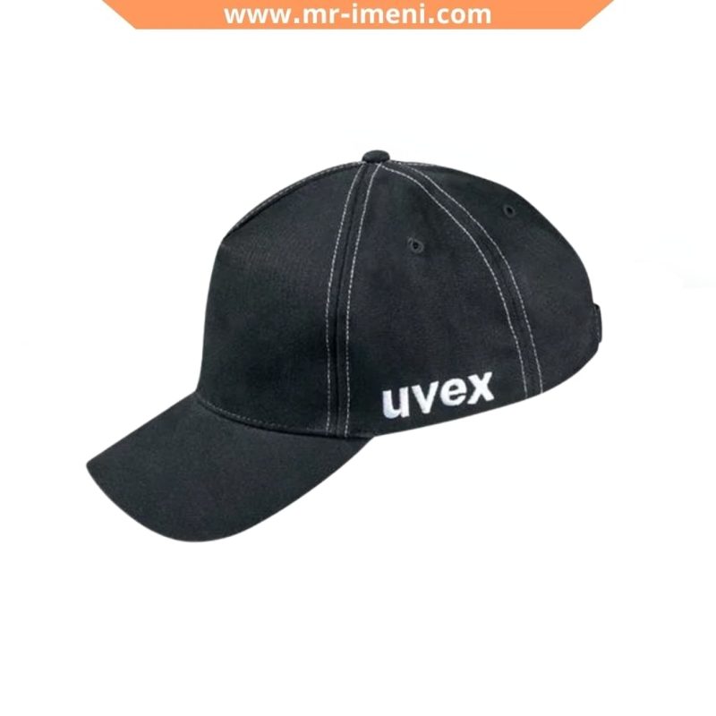 کلاه کپ مشکی uvex مدل baseball