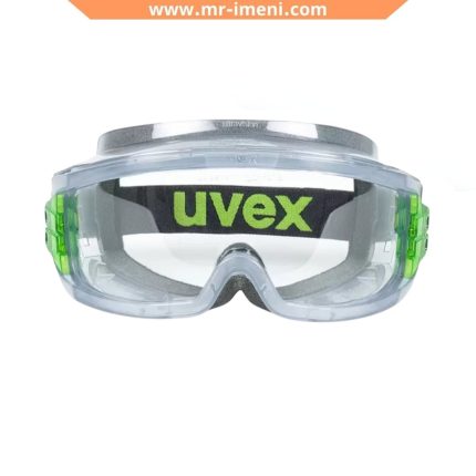 عینک ایمنی گاگل لنز شفاف uvex مدل ultravision